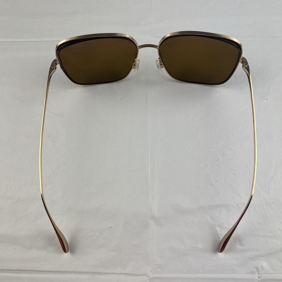 Maui Jim Gold Metal Frame Sunglasses with Brown Lenses - Picture 6 of 16